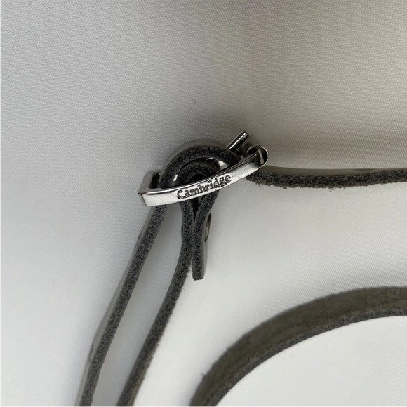 The Cambridge Satchel Company Push Lock Crossbody Bag Stone Size 7.5” - Picture 9 of 9